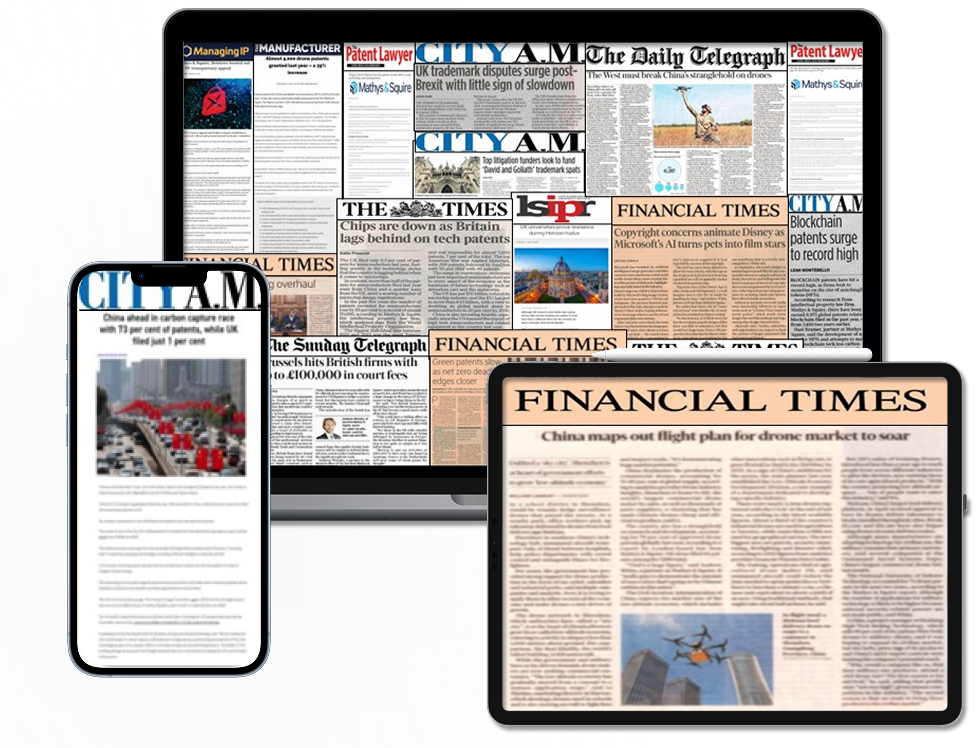 Public relations work for an intellectual property focused law firm